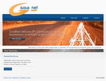 Tablet Screenshot of goldnet.com.au